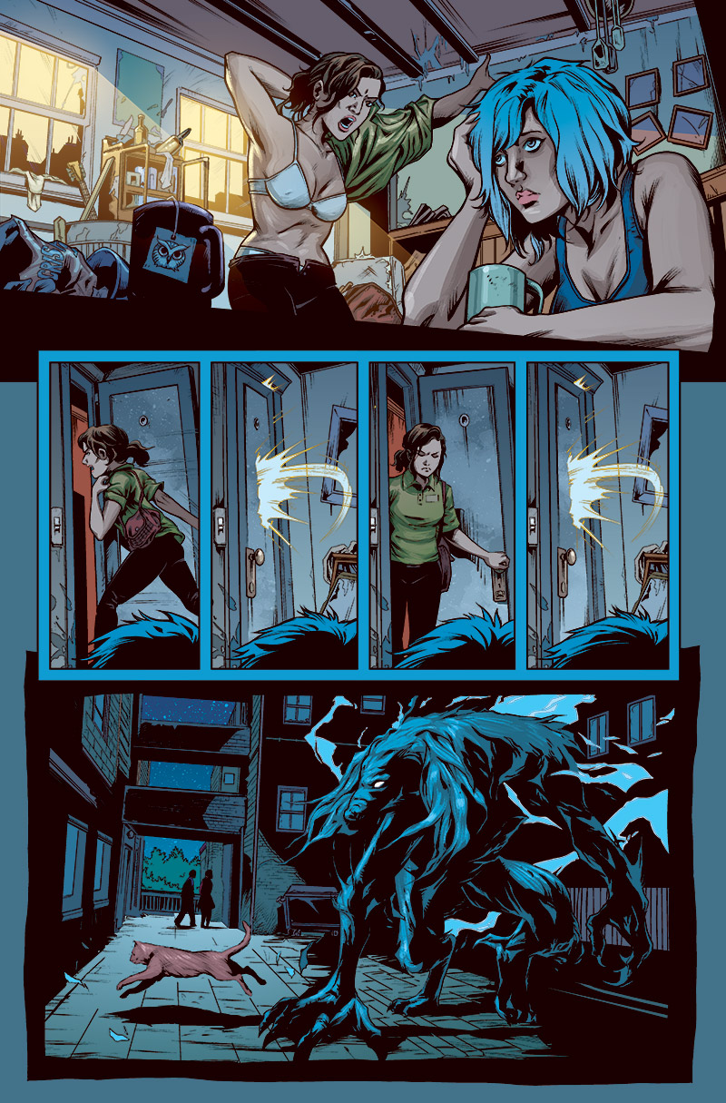 Illustration for article titled Exclusive Image preview: A lesbian werewolf war story unfolds in Cry Havoc